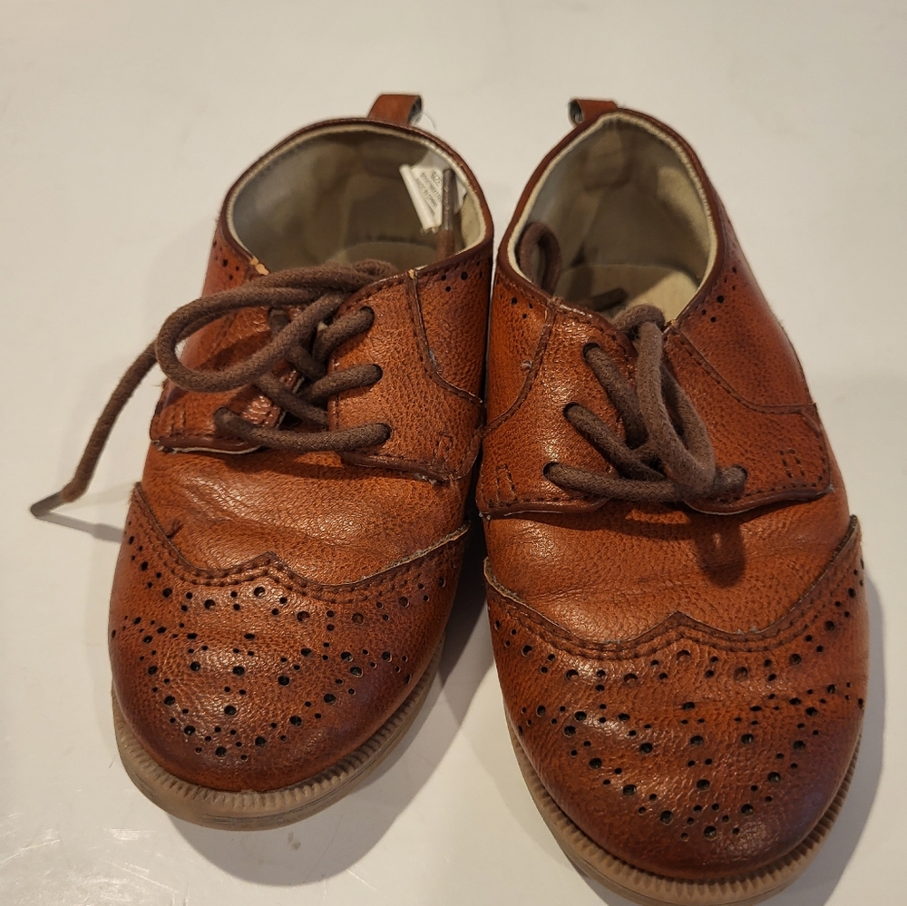 Koala Kids Tan Dress Shoes Size 8